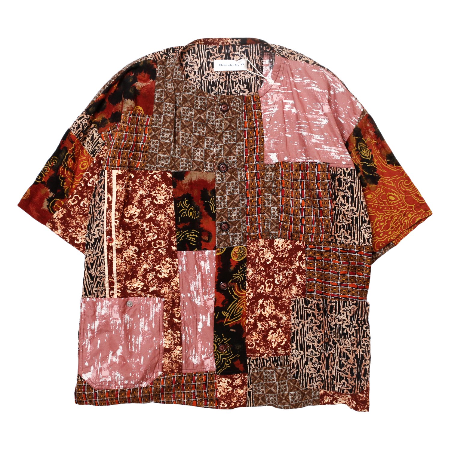 <img class='new_mark_img1' src='https://img.shop-pro.jp/img/new/icons8.gif' style='border:none;display:inline;margin:0px;padding:0px;width:auto;' />Remake by Yi / Shirt (Vintage shirt *6)